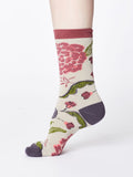 Thought Womens Pack of 4 Pairs Floral Boxed Socks - Madisons and Co
