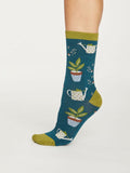 Thought Womens Pack of 4 Pairs Allotment Garden Boxed Socks - Madisons and Co