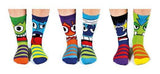 United Oddsocks Boys Mashers 6 Odd Socks Set Size 12 - 6 UK - Madisons and Co