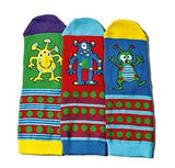 United Oddsocks Boys Monster 3 Odd Socks Set Size 9 - 12 UK - Madisons and Co