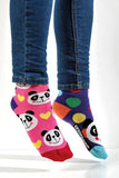 United Oddsocks Girls Pandamonium 6 Odd Socks Set Size 12-5.5 UK - Madisons and Co