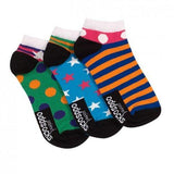 United Oddsocks Womens Trainer Liner 3 Odd Socks Set Size 4 - 8 UK - Madisons and Co