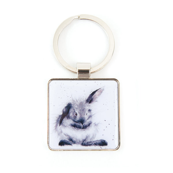 Wrendale Designs Bathtime Rabbit Keyring - Madisons and Co