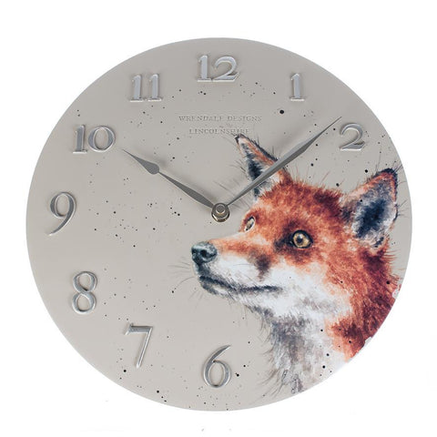 Wrendale Designs Fox Clock - Madisons and Co