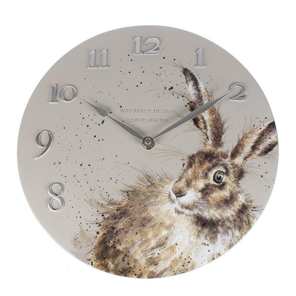 Wrendale Designs Hare Clock - Madisons and Co