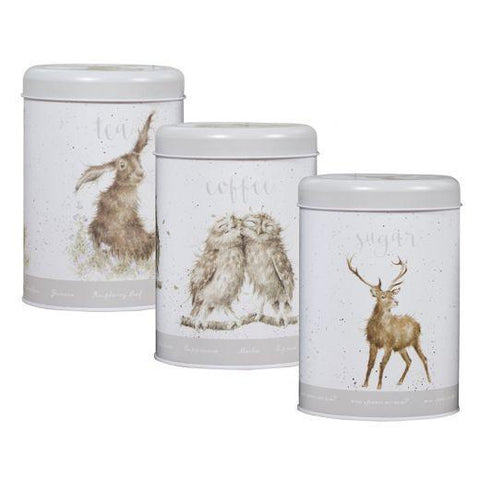 Wrendale Designs The Country Kitchen Collection Tea, Coffee, Sugar Storage Canisters - Madisons and Co