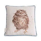 Wrendale Designs What a Hoot Owl Cushion - Madisons and Co