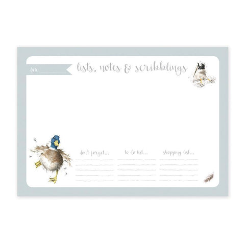 Wrendale Designs Duck A4 Desk Planner - Madisons and Co