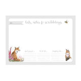 Wrendale Designs Fox A4 Desk Planner - Madisons and Co